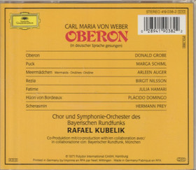 Carl Maria von Weber / Plácido Domingo / Rafael Kubelik: Oberon 2CD