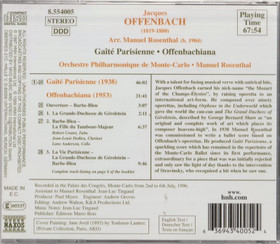 Offenbach: Gaîté Parisienne / Offenbachiana CD (Käyt)