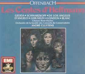 Offenbach / Gedda / André Cluytens: Les Contes D'Hoffmann 2CD Box Käyt