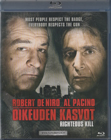 Oikeuden kasvot - Righteous Kill Blu-ray (Käyt)