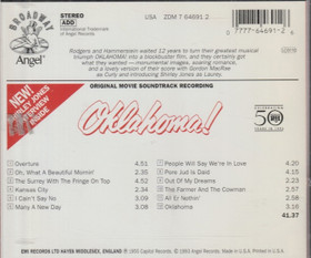 Rodgers & Hammerstein: Oklahoma! CD (Käyt)