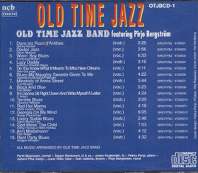 Old Time Jazz Band Featuring Pirjo Bergström: Old Time Jazz CD (Käyt)