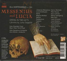 Olli Kortekangas /Hannu Niemelä / Volmer: Messenius And Lucia 2CD Box