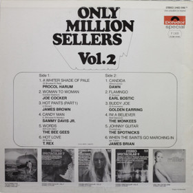 V/A: Only Million Sellers Vol. 2. LP (Käyt)