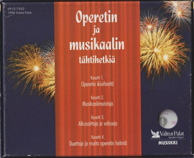 V/A : Operetin ja musikaalin tähtihetkiä 4MC Box (Käyt)