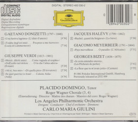 Placido Domingo / Carlo Maria Giulini: Opern-Gala CD (Käyt)