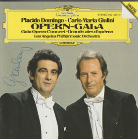 Placido Domingo / Carlo Maria Giulini: Opern-Gala CD (Käyt)