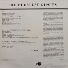 Orchester der Budapester Tanzensembles: The Budapest Gipsies LP (Käyt)