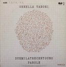 Ornella Vanoni: Duemilatrecentouno Parole LP (Käyt)