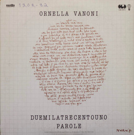 Ornella Vanoni: Duemilatrecentouno Parole LP (Käyt)