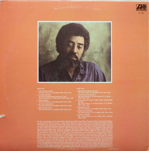Oscar Brown, Jr: Brother Where Are You LP (Käyt)