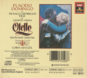 Verdi / Domingo / Ricciarelli / Diaz / Maazel: Otello 2CD Box (Käyt)