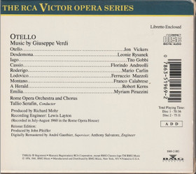 Giuseppe Verdi: Otello 2CD (Käyt)