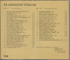 Caj Ehrstedt: På sångens vingar 2CD (Käyt)