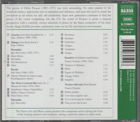 Music and Art: Pablo Picasso - Music of His Time CD (Käyt)