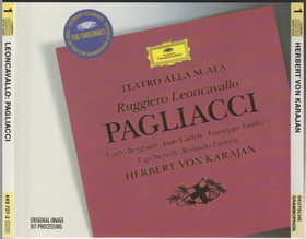 Leoncavallo / Bergonzi / Carlyle / von Karajan: Pagliacci CD (Käyt)