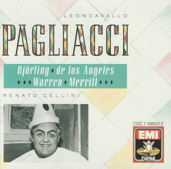 Leoncavallo / Björling / De Los Angeles / Cellini: Pagliacci CD (Käyt)