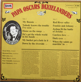 Papa Oscars Dixielanders: Papa Oscars Dixielanders LP (Käyt)