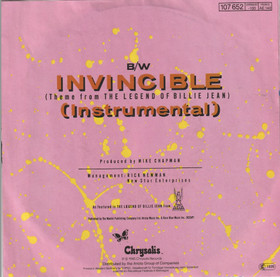 Pat Benatar: Invincible (Theme From The Legend Of Billie Jean) 7