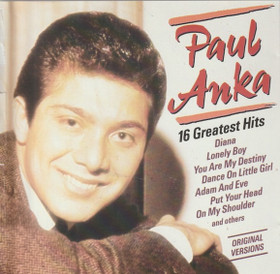 Paul Anka: 16 Greatest Hits CD (Käyt)