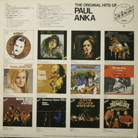 Paul Anka: The Original Hits Of Paul Anka LP (Käyt)