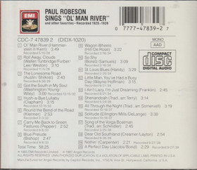 Paul Robeson Sings 