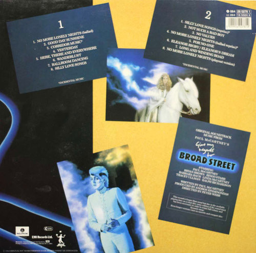 Paul McCartney: Give My Regards To Broad Street LP (Käyt)