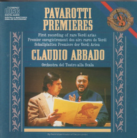 Verdi / Pavarotti / Claudio Abbado: Pavarotti Premieres CD (Käyt)