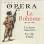 Puccini / Pavarotti / Freni / Magiera: La Bohèmę 2CD (Käyt)