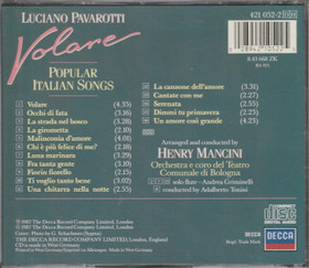 Luciano Pavarotti / Henry Mancini: Volare CD (Käyt)