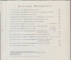 Luciano Pavarotti: Grandi Voci Alla Scala CD (Käyt)