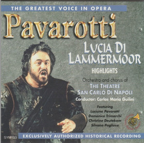 Donizetti / Pavarotti /Giulini: Lucia di Lammermoor Highlights CD Käyt