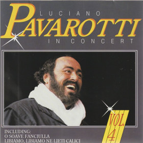Luciano Pavarotti: In Concert Vol. 4. CD (Käyt)