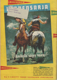 Pecos Bill 4/1962: Musta raivo ja Tappajaori K3+ (Käyt)