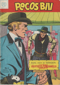 Pecos Bill 4/1962: Musta raivo ja Tappajaori K3+ (Käyt)