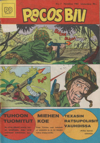 Pecos Bill 7/1962: Tuhoon tuomitut K3 (Käyt)