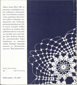 Mary Oksa: Peitteitä ja hartiahuiveja K3 (Käyt)