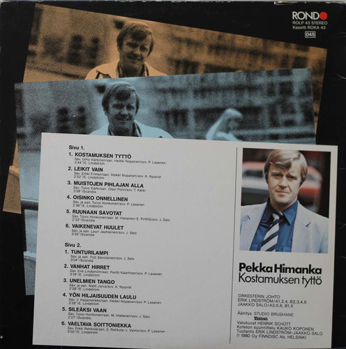 Pekka Himanka: Kostamuksen tyttö LP (Käyt)