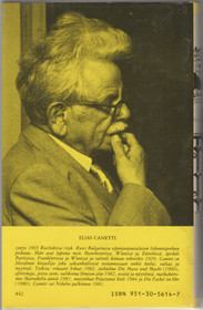 Elias Canetti: Pelastunut kieli K3+ (Käyt)