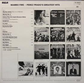 Perez Prado And His Orchestra: Mambo Fire LP (Käyt)