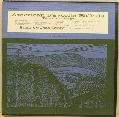 Pete Seeger: American Favorite Ballads,Vol.3. LP (Käyt)