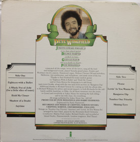 Pete Wingfield: Breakfast Special LP (Käyt)