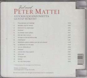Peter Mattei / Stockholm Sinfonietta: Jul med Peter Mattei CD (Käyt)