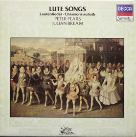Peter Pears / Julian Bream: Lute Songs Lautenlieder LP (Käyt)