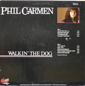 Phil Carmen: Walkin' The Dog LP (Käyt)