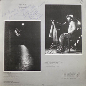 Philadelphia Jerry Ricks: Empty Bottle Blues LP (Käyt)