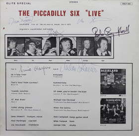 Piccadilly Six: Live LP+nimmarit (Käyt)