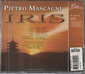 Pietro Mascagni / Magda Olivero / Fulvio Vernizzi: Iris 2CD (Käyt)
