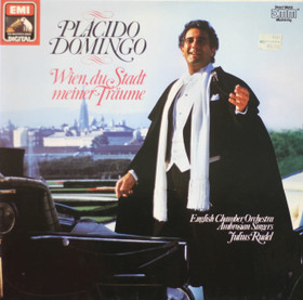 Placido Domingo / Julius Rudel: Wien, Du Stadt Meiner Träume LP (Käyt)