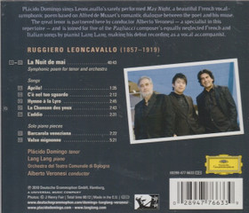 Leoncavallo / Plácido Domingo / Veronesi: La Nuit De Mai CD (Käyt)